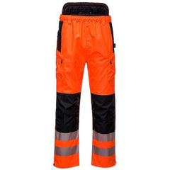 PW342 Hi-Vis Extreme Safety Rain Pants Yellow/Black, 4X-Large- Bannav S Bannav LLC