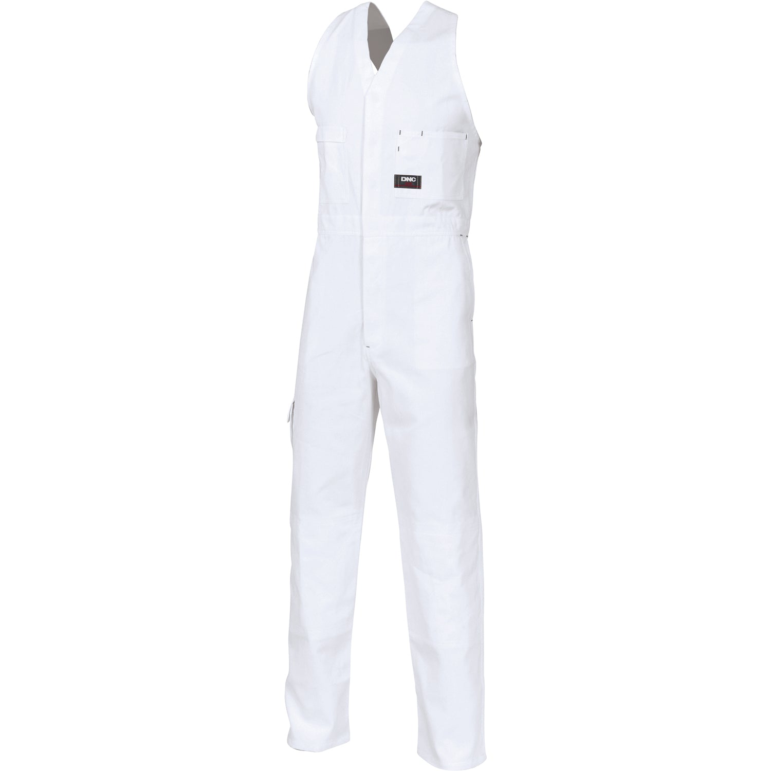 DNC Workwear Mens Cotton Drill Action Back Overall Comfortable Work 3121- Bannav S Bannav LLC
