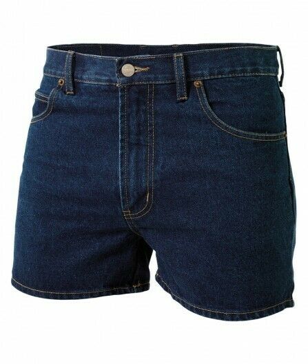 KingGee Mens Stretch Denim Work Short Classic Fit Comfortable Workwear K07020- Bannav S Bannav LLC
