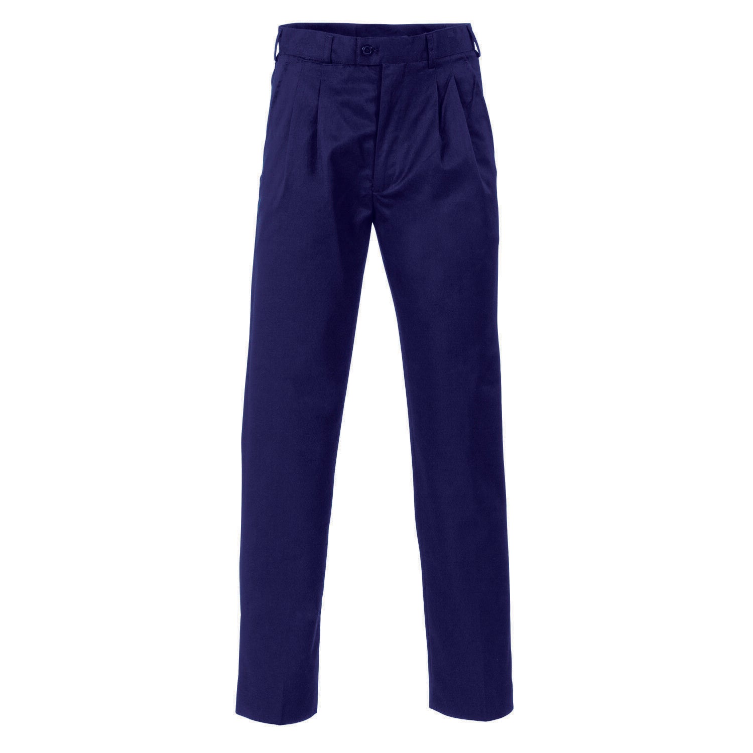 DNC Workwear Mens Mens P/V Pleat Front Pants Comfortable Work Comfort 4502- Bannav S Bannav LLC