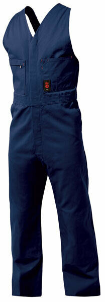 KingGee Mens Sleeveless Drill Overall Double Layered Cotton Work Safety K02060- Bannav S Bannav LLC
