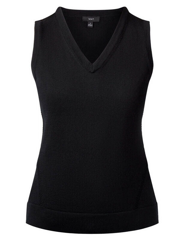 NNT Womens Pure Wool Formal Vest Classic Fit Fully Business Body Warmer CAT5AQ- Bannav S Bannav LLC