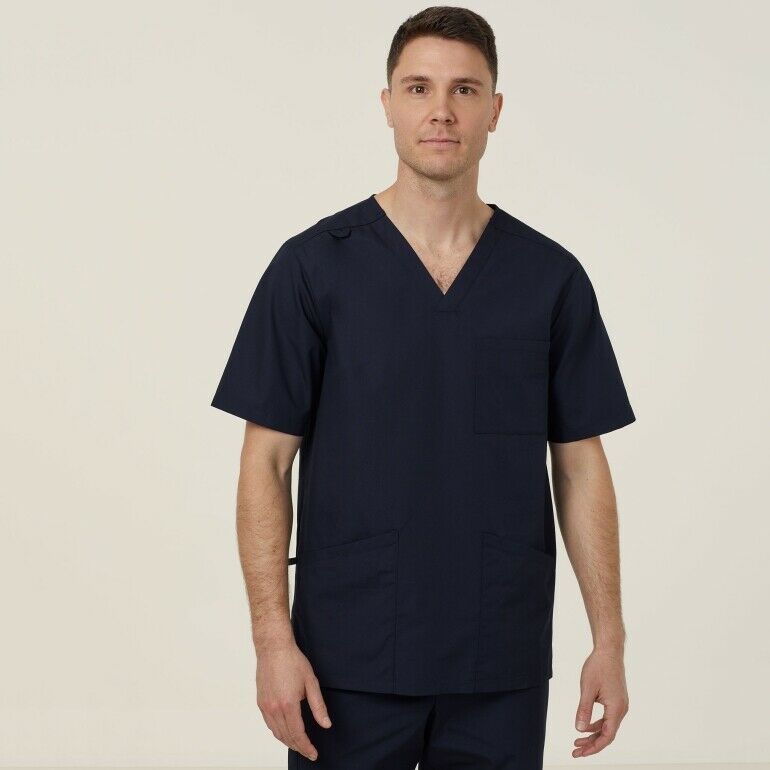 NNT  Uniform Unisex Chang Scrub Top Relaxed Fit V Neck Nurse Workwear CATRFS- Bannav S Bannav LLC