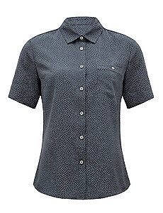 NNT Mens Silvi Spot Print S/S Shirt Classic Fit Collared Business Wear CATU7H- Bannav S Bannav LLC