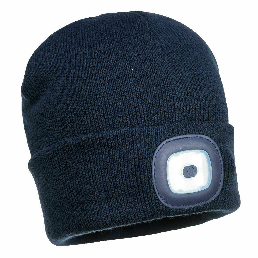 Portwest Mens Beanie Hat LED Head Light USB Rechargeable Warm Work Comfort B029- Bannav S Bannav LLC