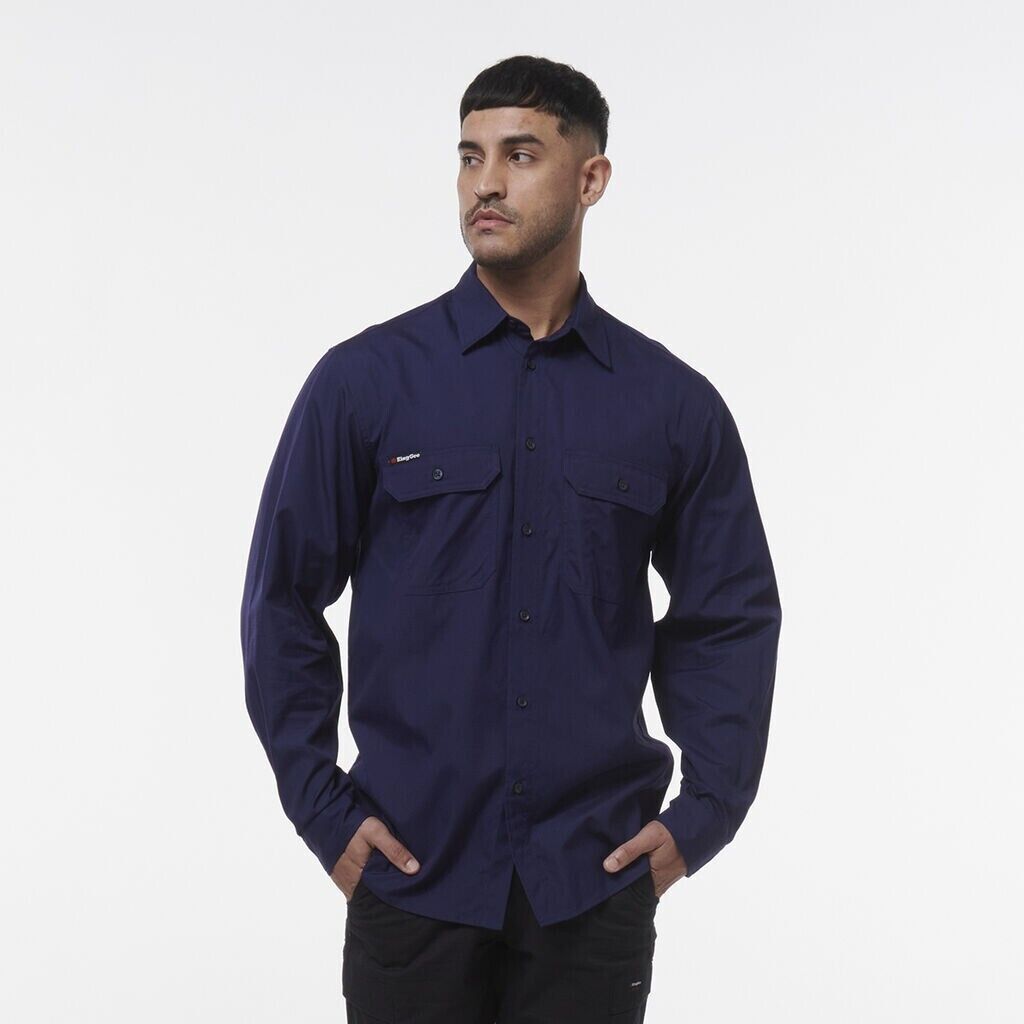 KINGGEE Mens Workcool Lightweight Workshirt Vented Breathable Shirt K14031- Bannav S Bannav LLC