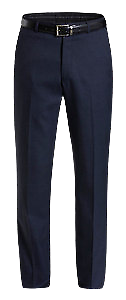 NNT Mens Sharkskin Slim Leg Pant Belt Loops Waistband Tapered Pant CATCEF- Bannav S Bannav LLC
