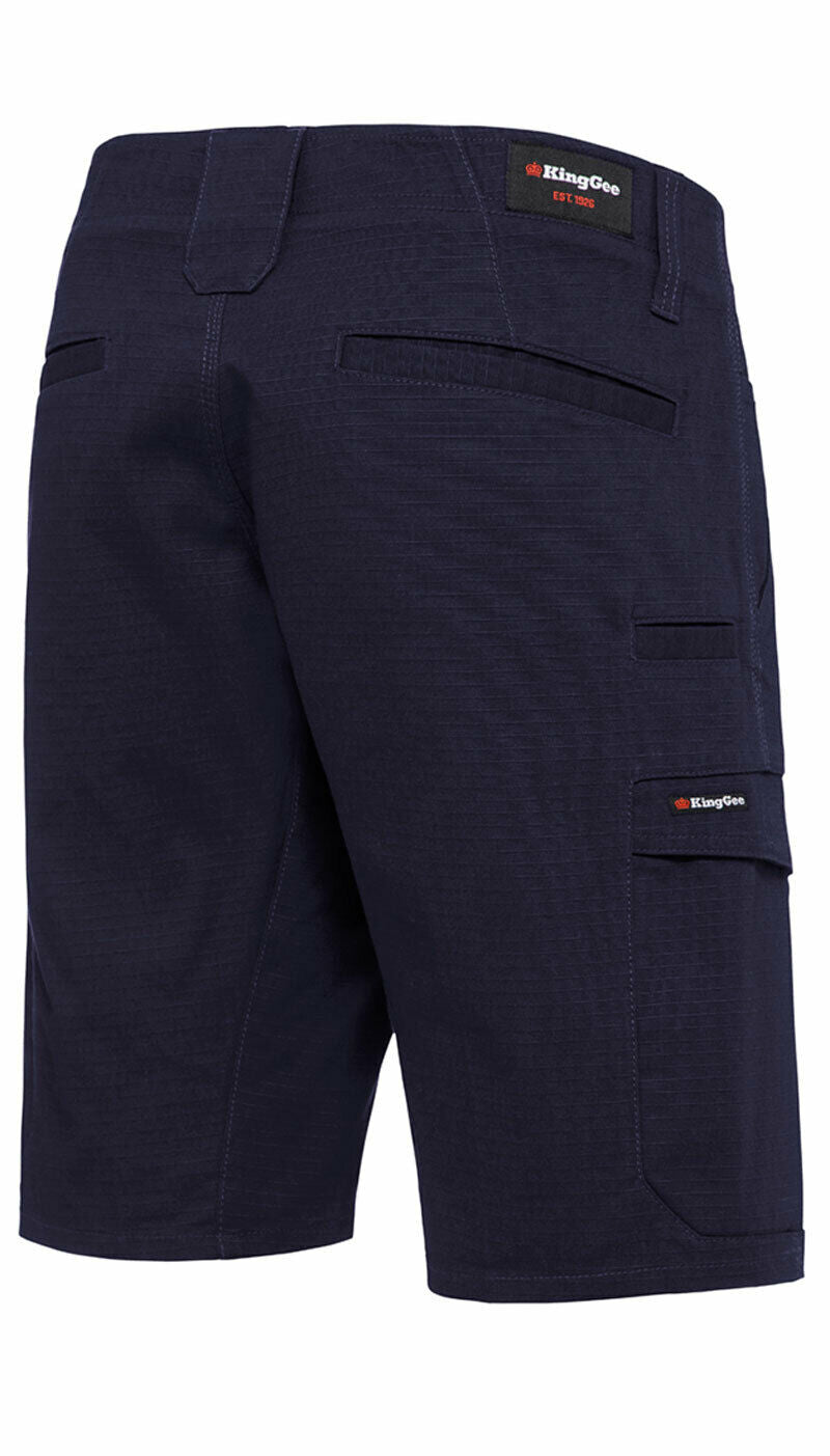 KingGee Mens Workcool Pro Shorts Comfort Stretch Work Cargo Tough Ripstop K17006- Bannav S Bannav LLC