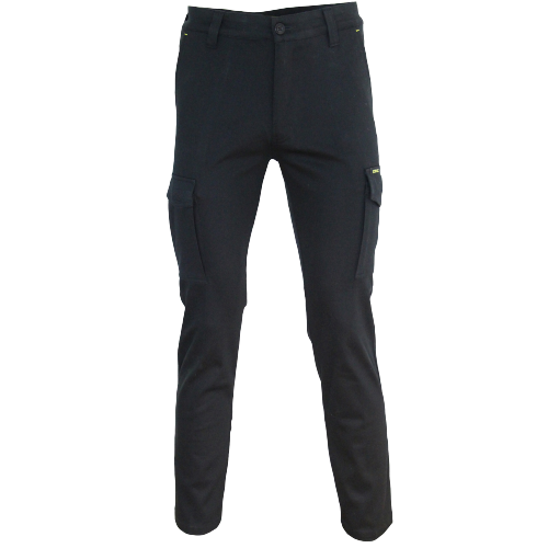 DNC Workwear Mens SlimFlex Cargo Pants Stretch Comfortable Work 3365- Bannav S Bannav LLC