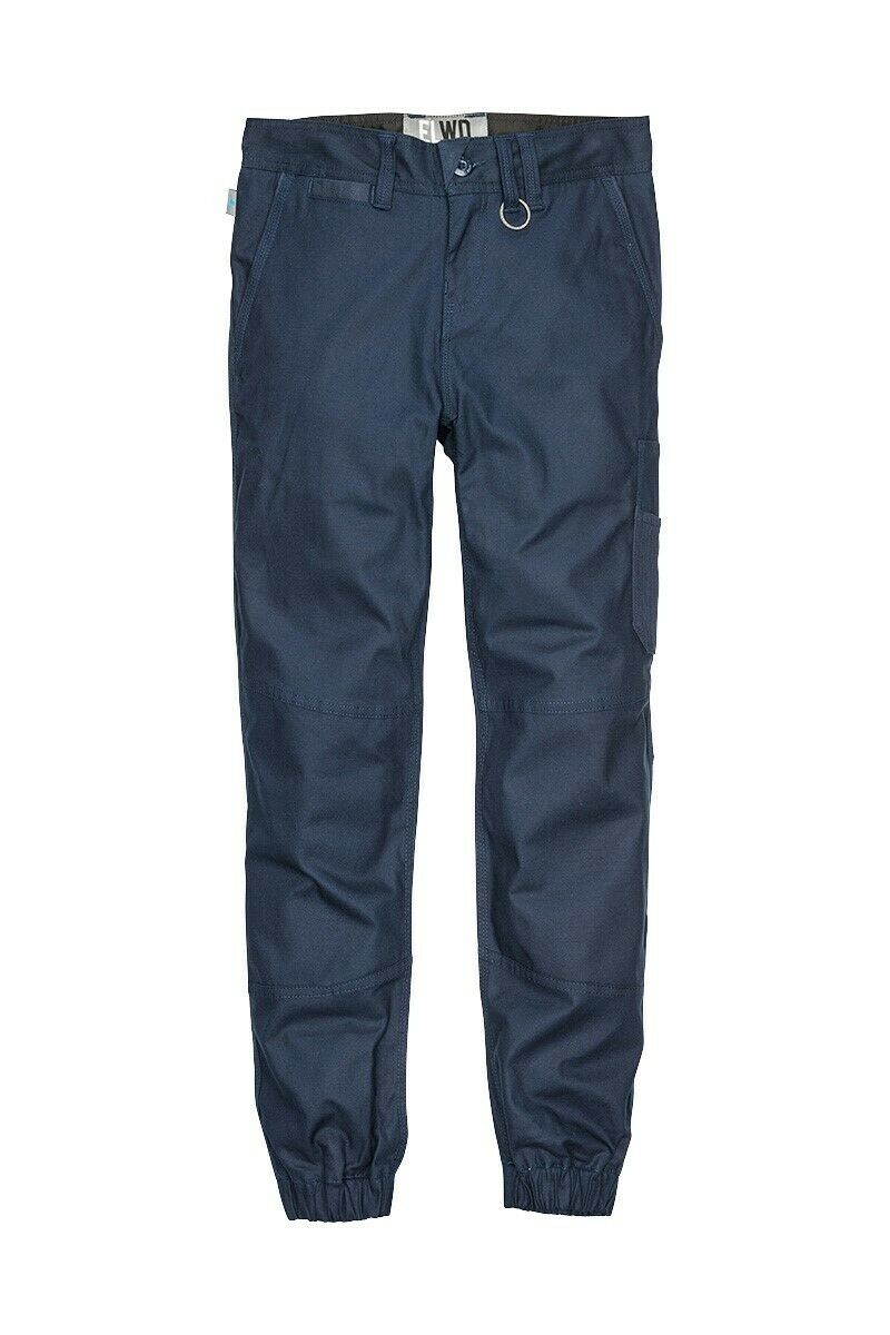Elwood Women Cuffed Pant Stretch Canvas Elastic Cuff Comfortable Workwear EWD503- Bannav S Bannav LLC