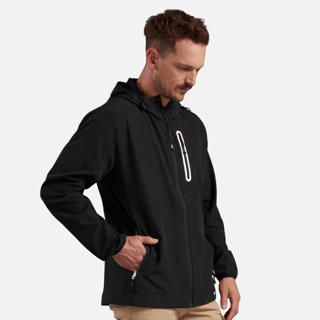 Hard Yakka Mens 4 Pack Trademark Lightweight Water Repellent Repel Jacket K15005- Bannav S Bannav LLC