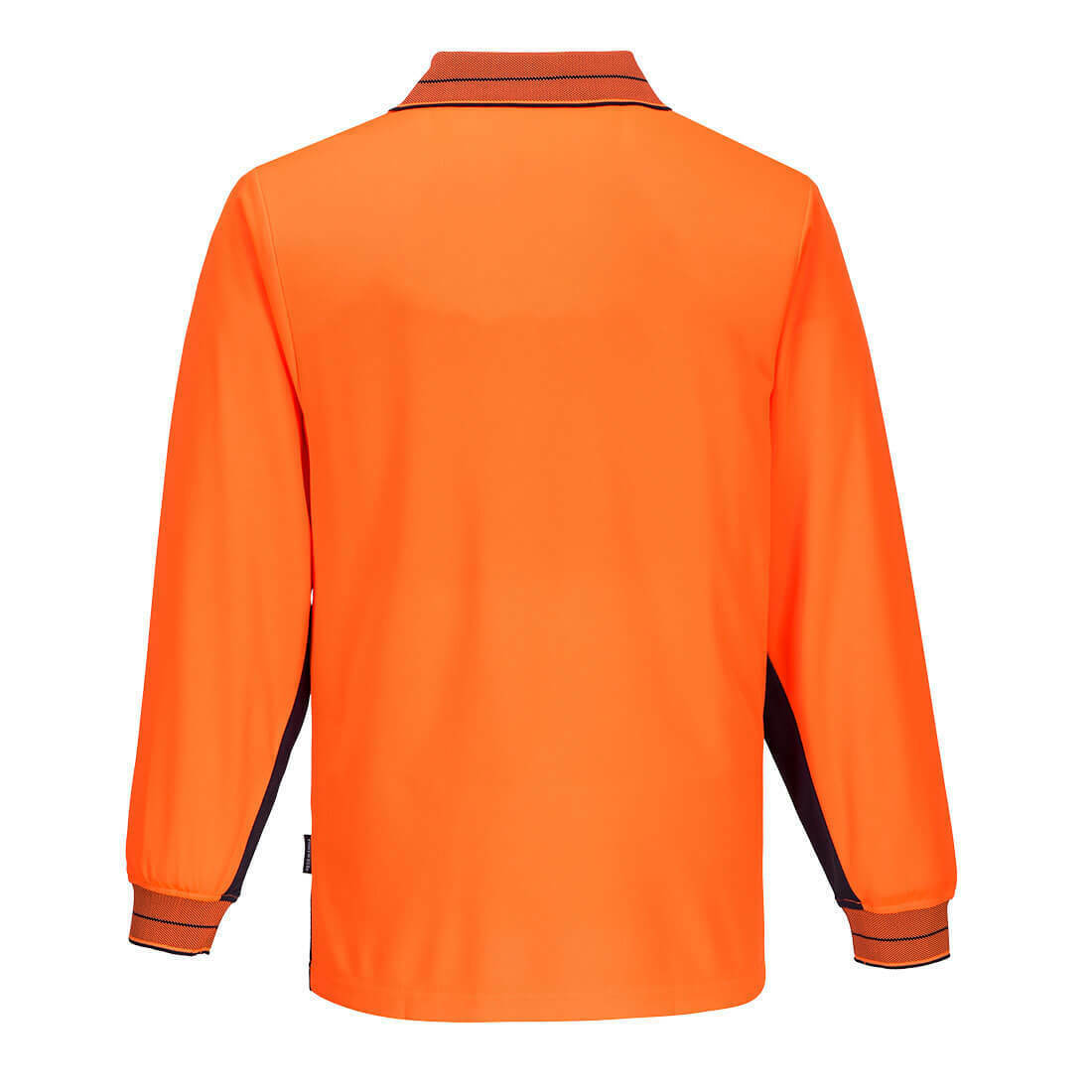 Portwest Mens Prime Mover Long Sleeve Micro Mesh Work Polo Shirt Cool Dry MP113- Bannav S Bannav LLC