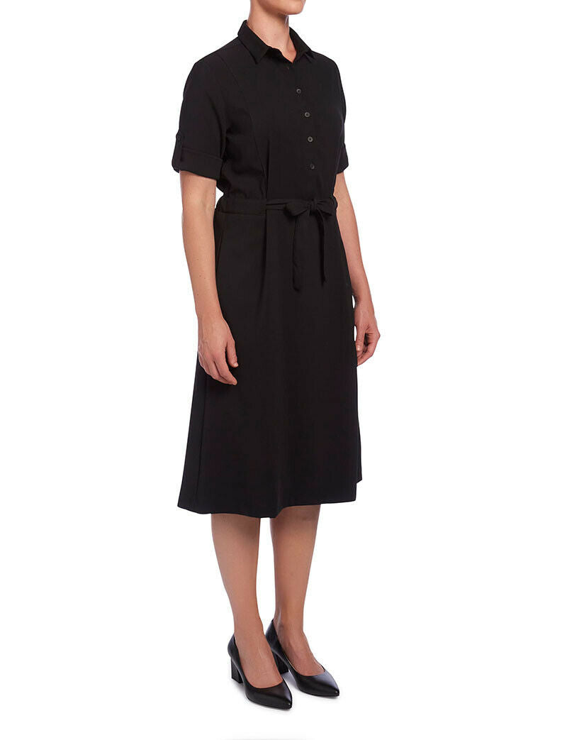NNT Womens Shirt Classic Fit Dress Adjustable Sleeve Knee Length Comfort CAT67Y- Bannav S Bannav LLC
