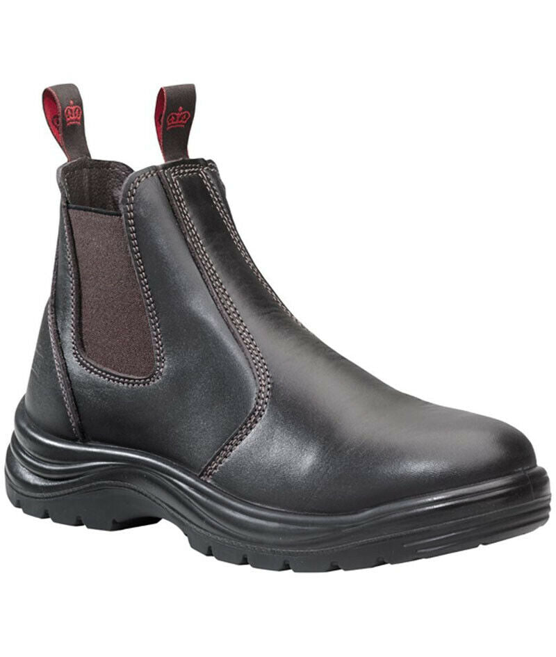 KingGee Mens Flinders Boot Steel Safety Cap Work Boots Comfort PU Midsole K25500- Bannav S Bannav LLC