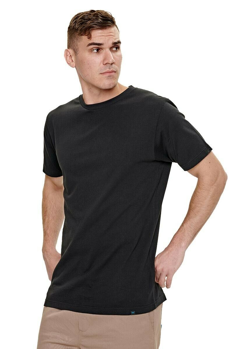 Elwood Mens Bulls Horns Tee Cotton Short Sleeve Stretch T-Shirt Work EWD812- Bannav S Bannav LLC