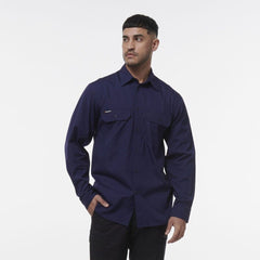 KINGGEE Mens Workcool Lightweight Workshirt Vented Breathable Shirt K14031- Bannav S Bannav LLC