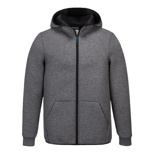 Portwest KX3 Technical Fleece Front Zip Opening Comfortable Hooded Jacket T831- Bannav S Bannav LLC