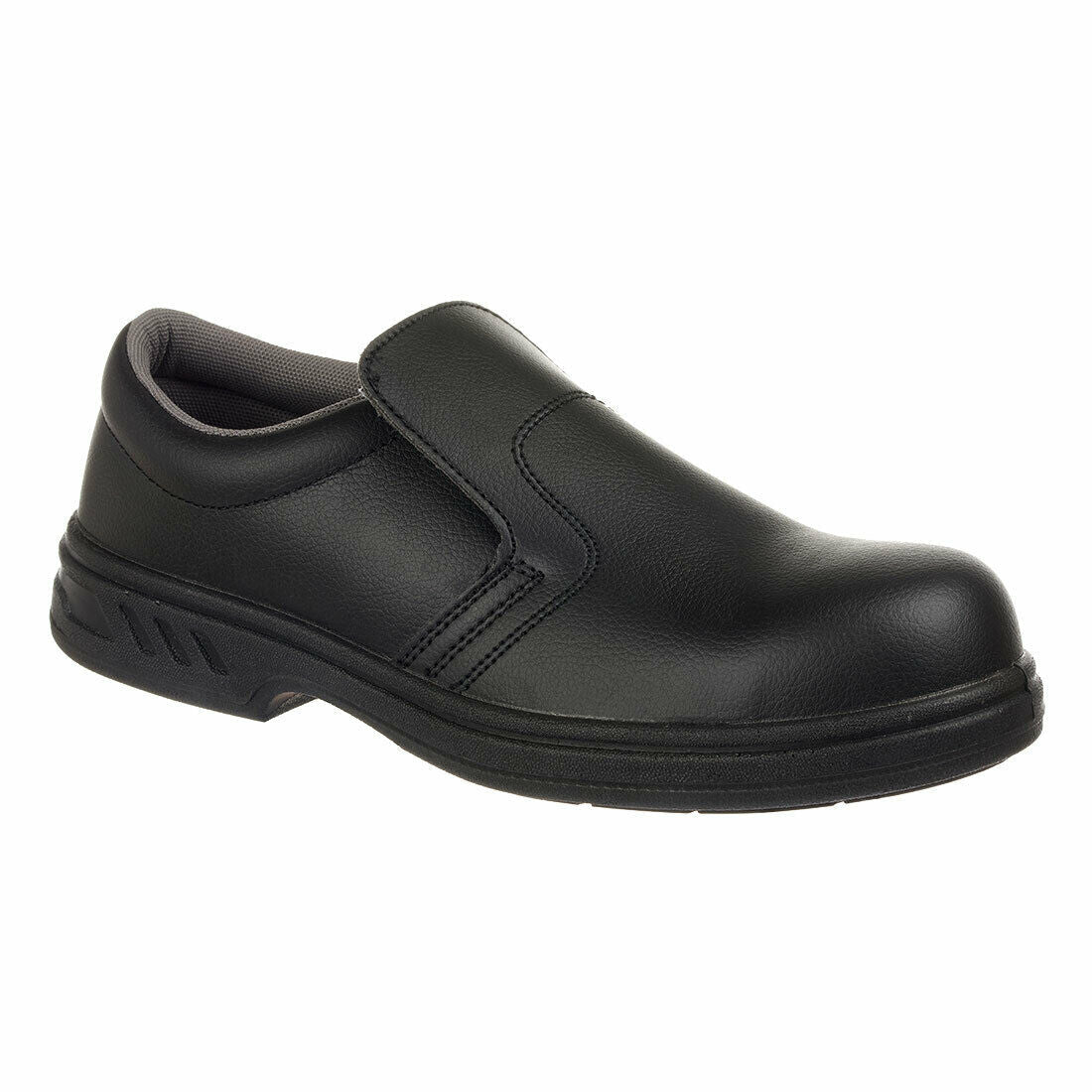 Portwest Mens Steelite Slip On Safety Shoe S2 Anti-Static Footwear Steel FW81- Bannav S Bannav LLC