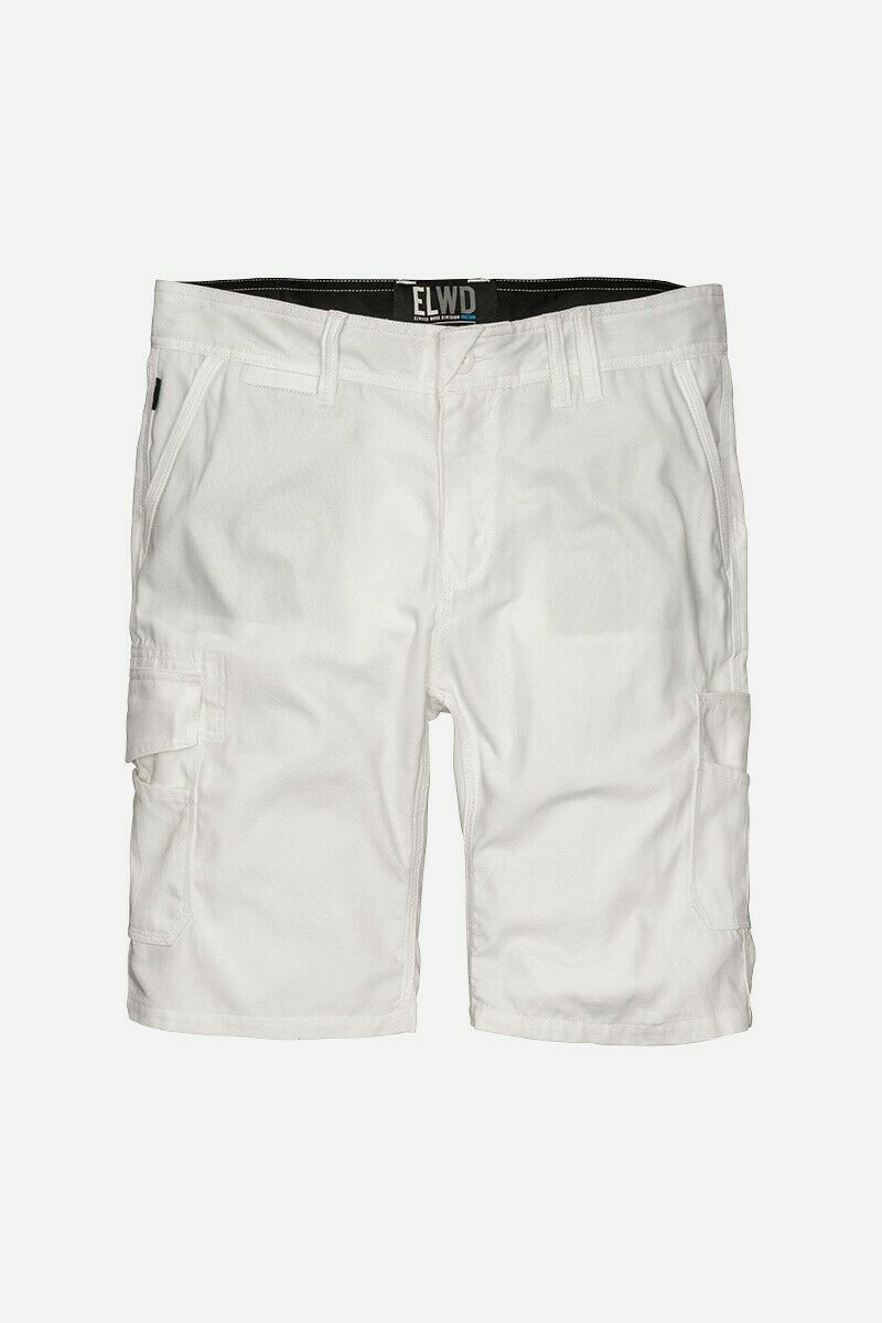 Mens Elwood Work Utility Shorts Canvas Cargo Phone Pocket Tough Tradie EWD201- Bannav S Bannav LLC