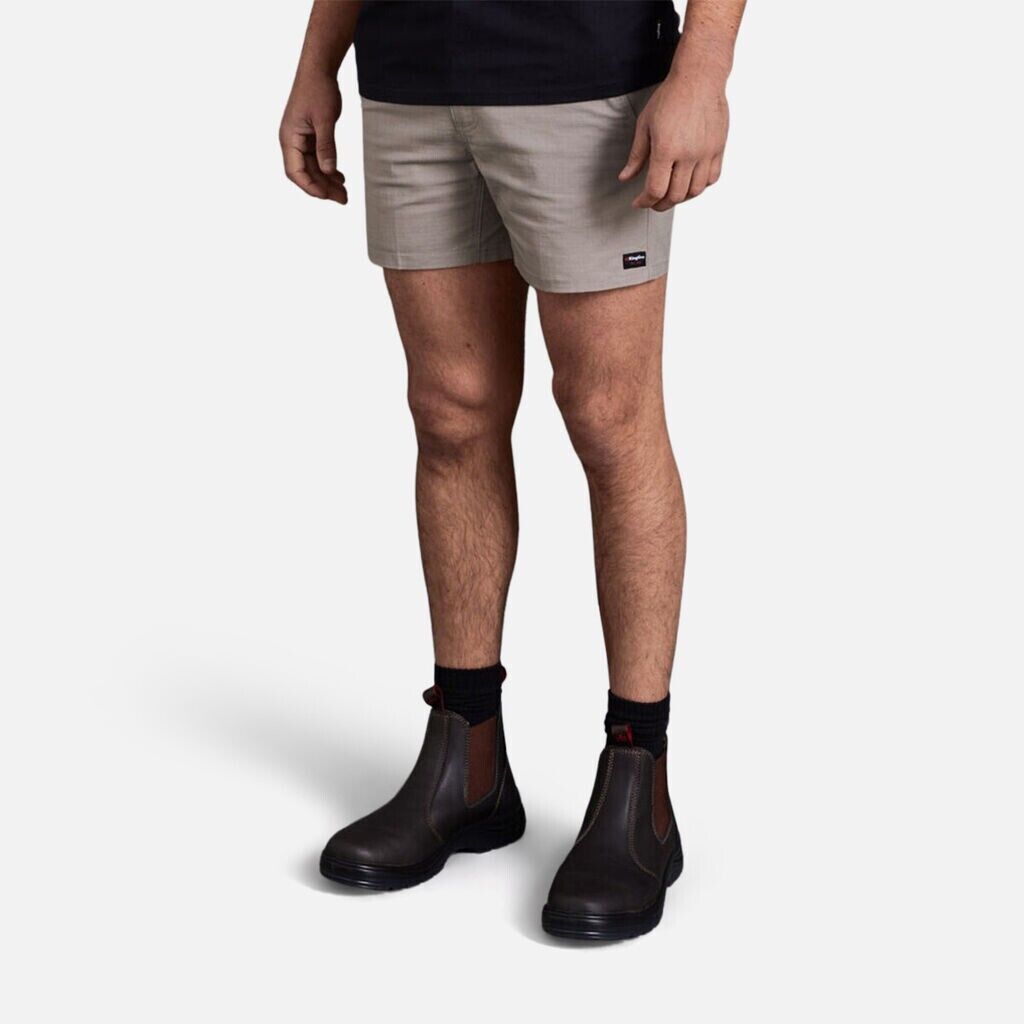 KingGee Mens 2 Pack Traders Durable Cargo Comfort Waist Short Shorts K17007- Bannav S Bannav LLC