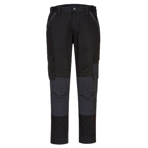Portwest Ladies Stretch Slim Fit Trade Pants Cotton Cargo Pants Comfort LP402- Bannav S Bannav LLC