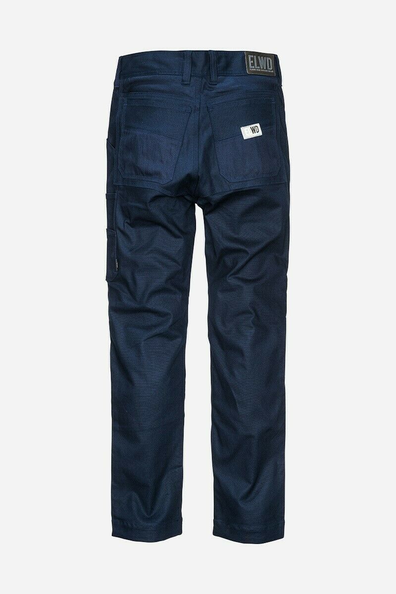 Womens Elwood Basic Work Pants Stretch Canvas Phone Pocket Tough Strong EWD502- Bannav S Bannav LLC