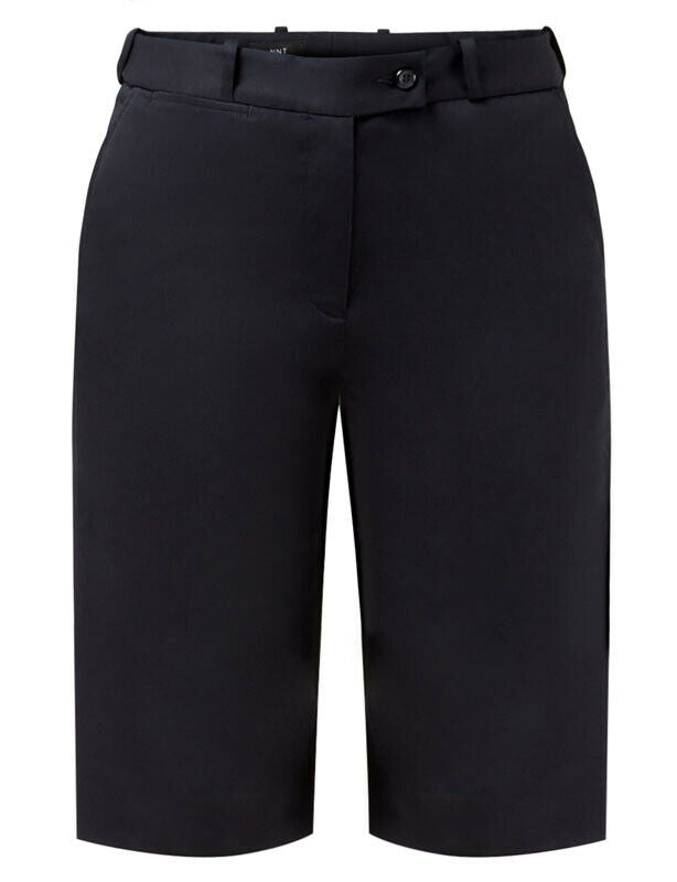 NNT Women P/V Gaberdine Secret Waist Shorts Elastic Waistband Short CAT3AN- Bannav S Bannav LLC