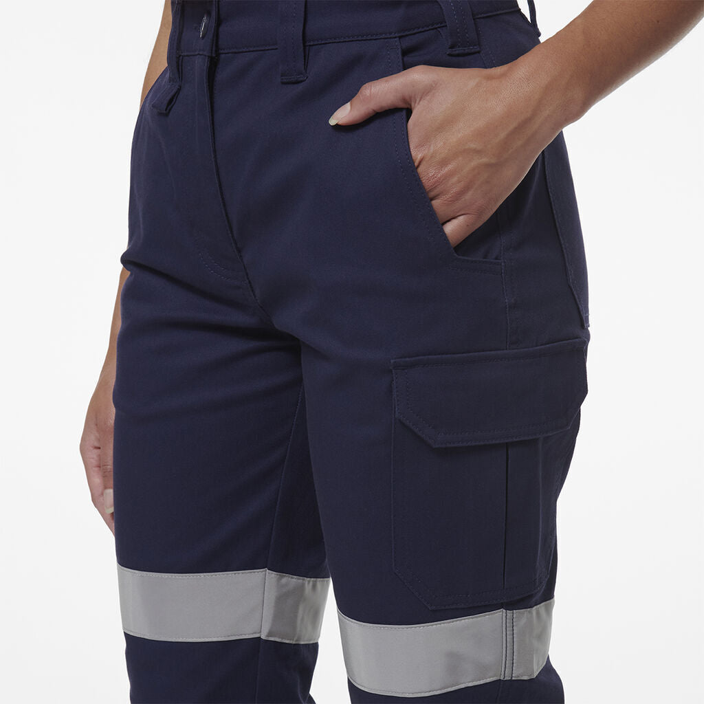 KingGee Womens Stretch Bio Motion Cuff Pant K43009- Bannav S Bannav LLC