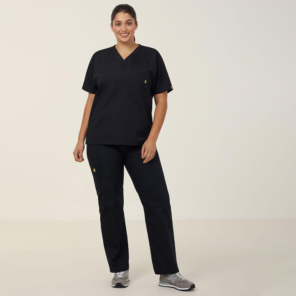 NNT Unisex Wonderwink 4 Pack Origins Relaxed Fit Comfy Scrub Pant Sierra CATQ3C- Bannav S Bannav LLC