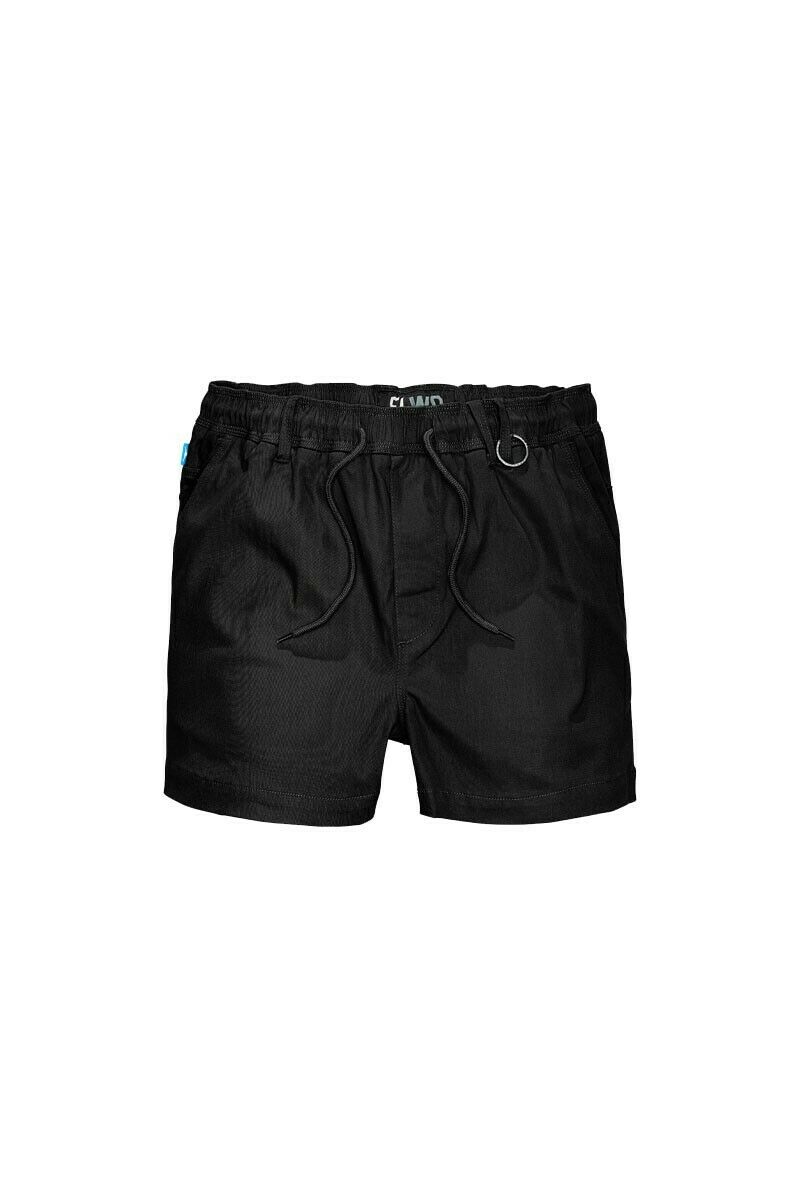 Elwood Mens Elastic Basic Short Summer Stretch Comfortable Workwear EWD206- Bannav S Bannav LLC