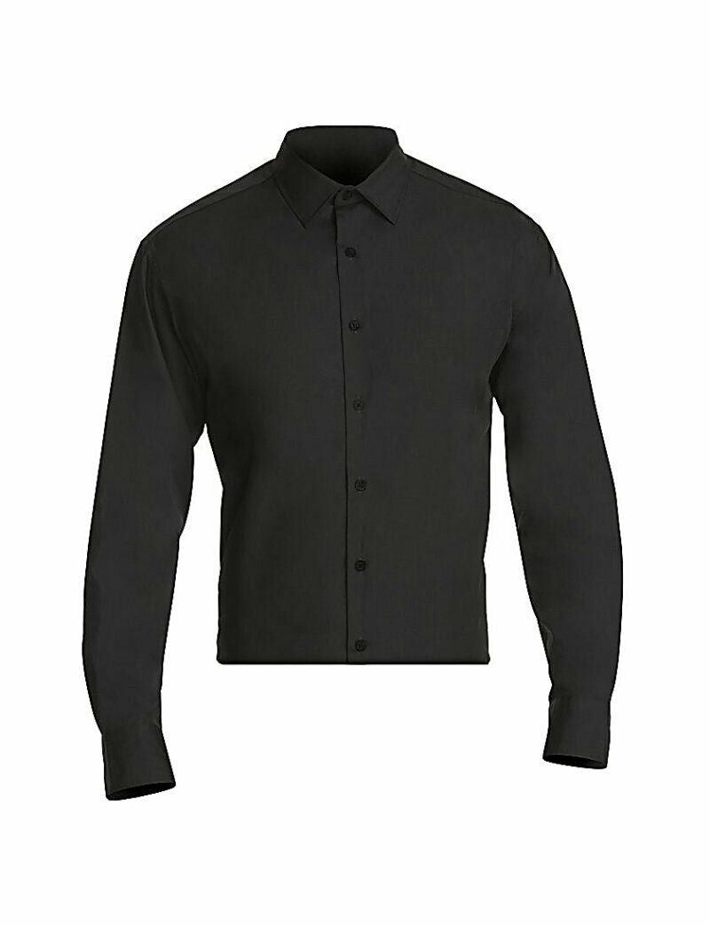 NNT Mens Long Sleeve Honeycomb Cutaway Collar Classic Shirt Business CATJ2S- Bannav S Bannav LLC
