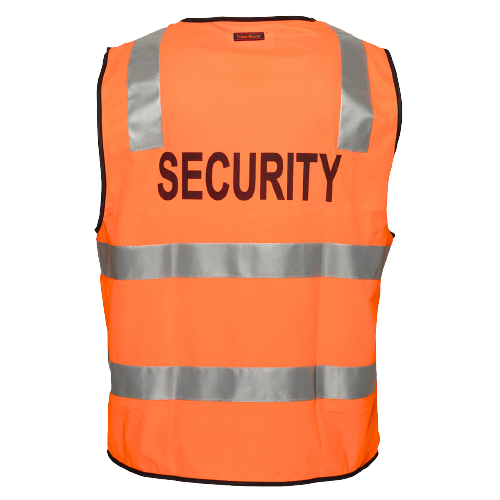 Portwest Security Zip Vest D/N 2 Tone Hi Vis Reflective Tape Work Safety MZ108- Bannav S Bannav LLC