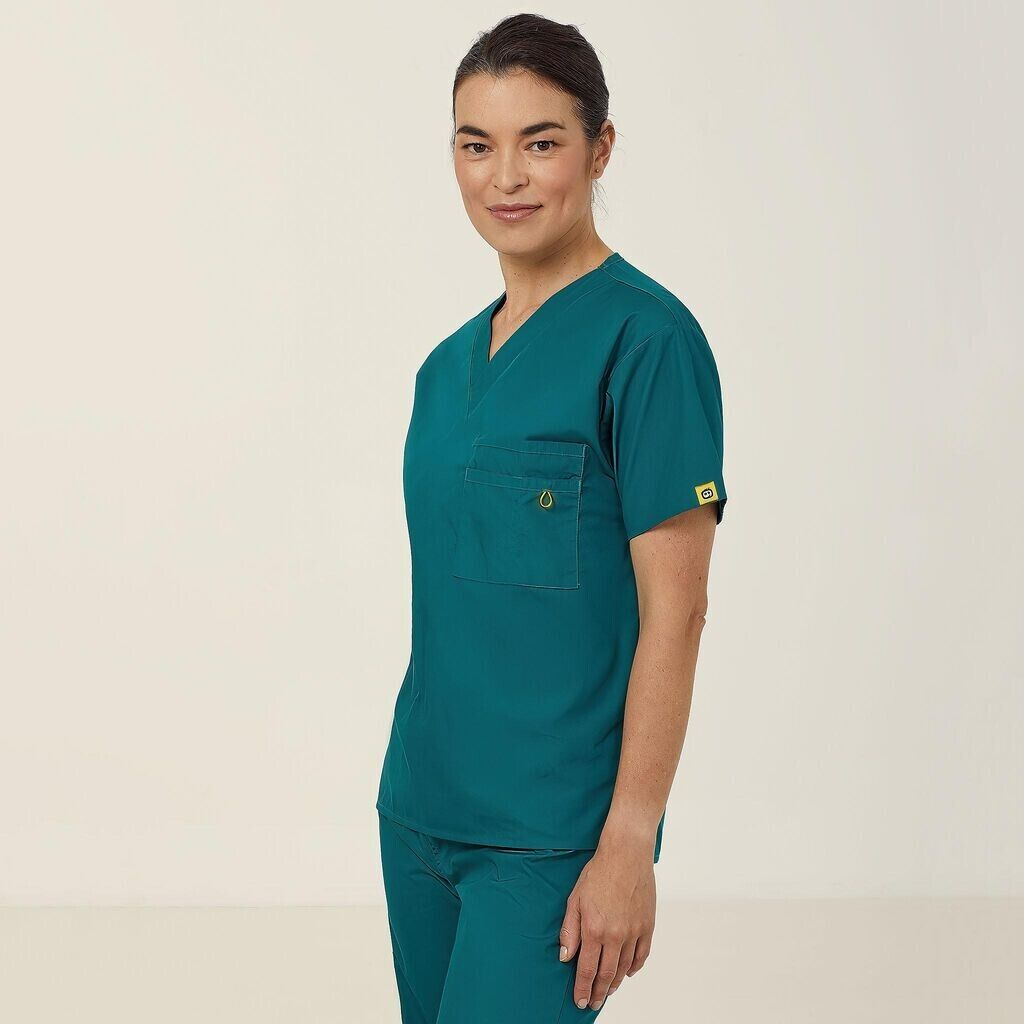 NNT Unisex Wonderwink 4 Pack Origins Pocket V Neck Scrub Top Alpha CATRE4- Bannav S Bannav LLC