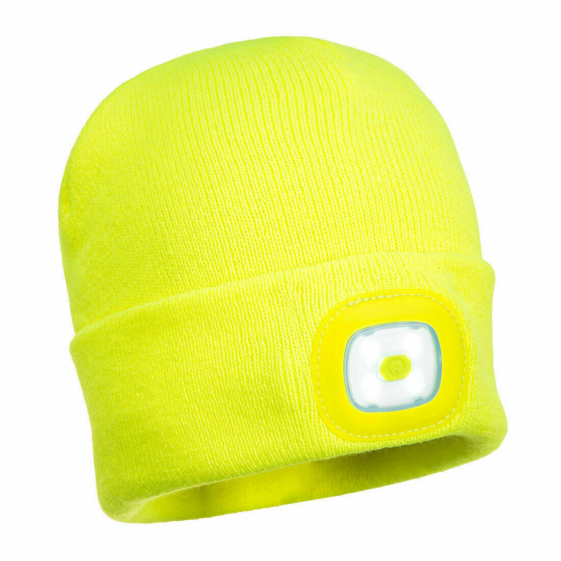 Portwest Mens Beanie Hat LED Head Light USB Rechargeable Warm Work Comfort B029- Bannav S Bannav LLC