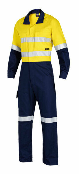 KingGee Mens WorkCool 2 Spliced Overall Work Comfy Safety Cotton Ripstop K51540- Bannav S Bannav LLC