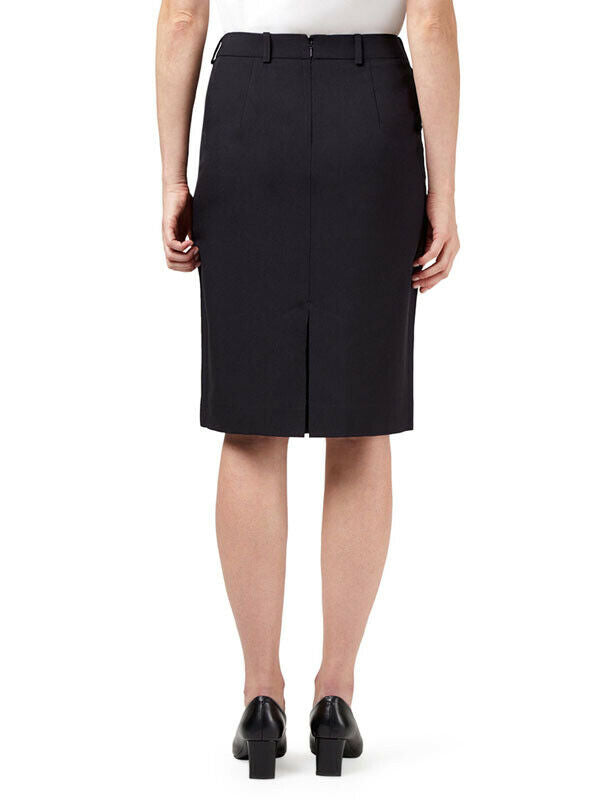 NNT Womens Helix Dry Poly Pleat Skirt Waist Band Detail Zip Business CAT2NJ- Bannav S Bannav LLC