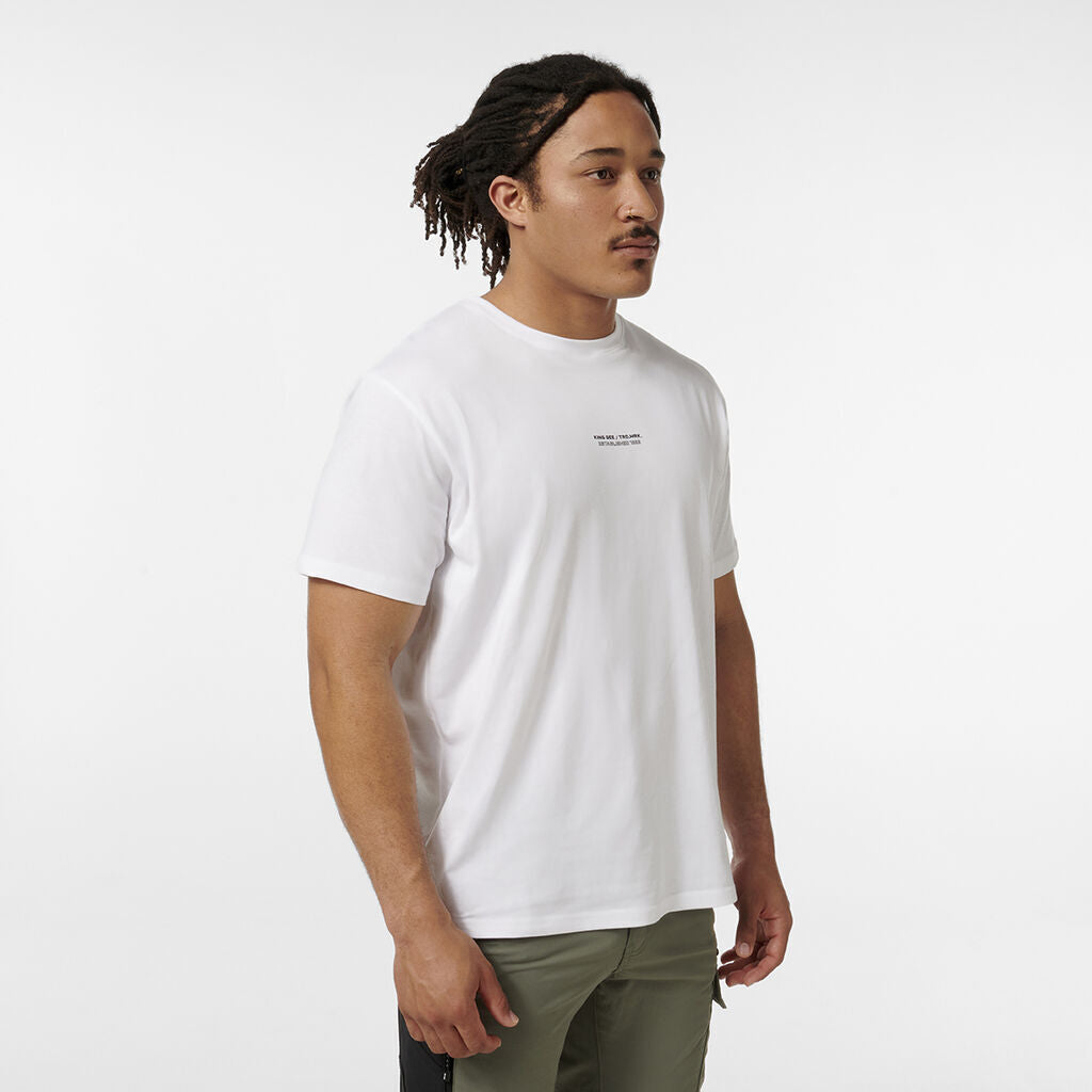 KINGGEE Mens Trademark Graphic Print Crew Neck Tee AUS Cotton Tshirt K14009- Bannav S Bannav LLC