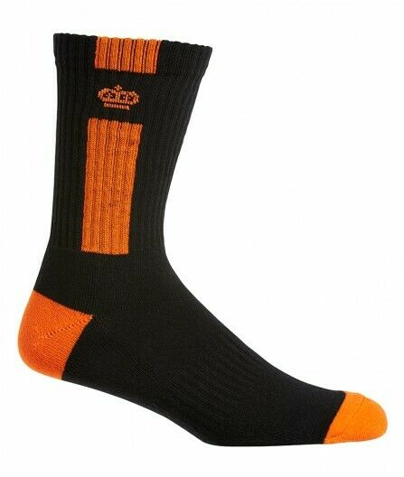 KingGee Crew Cotton Work Socks 5 Pack Padded Footbed Workwear K09035- Bannav S Bannav LLC