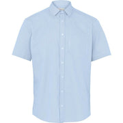 NNT Mens Avignon Stripe Short Sleeve Shirt Casual Regular Fit Business CATJDK- Bannav S Bannav LLC