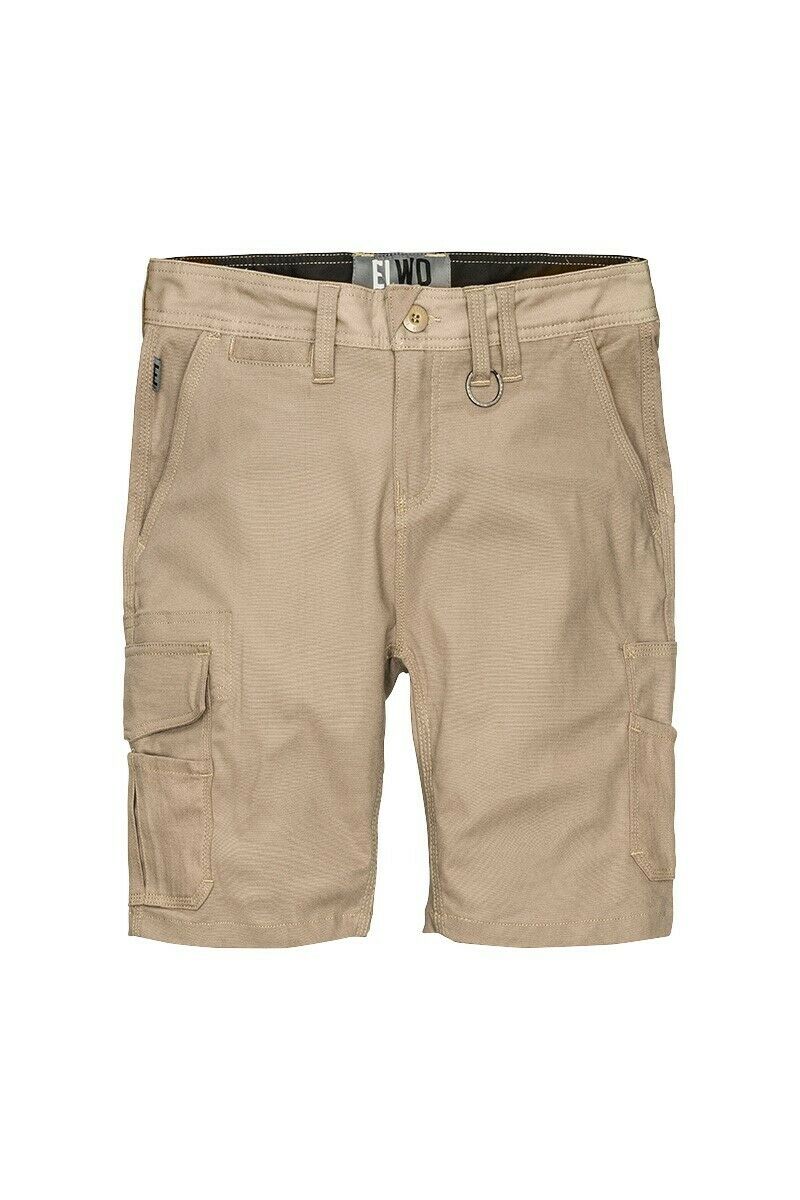 Elwood Womens Basic Short Summer Stretch Comfortable Cargo Workwear EWD603- Bannav S Bannav LLC
