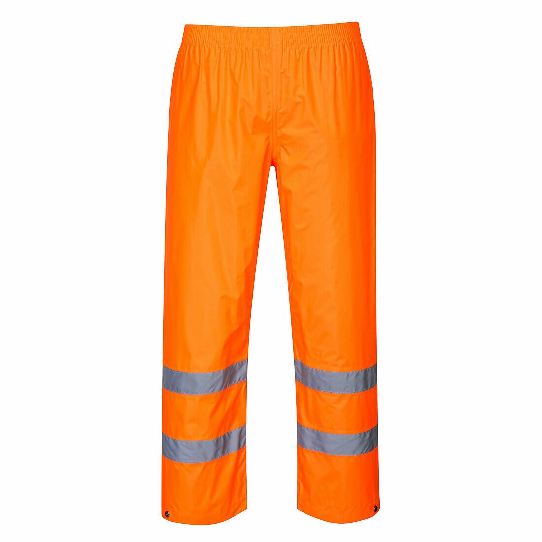 Portwest Mens Hi-Vis Rain Trousers Lightweight Waterproof Work Safety Pants H441- Bannav S Bannav LLC