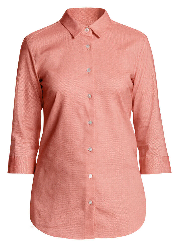 NNT Womens 3/4 Sleeve Mademmoiselle Formal Shirt Side Splits Business CATU5K- Bannav S Bannav LLC