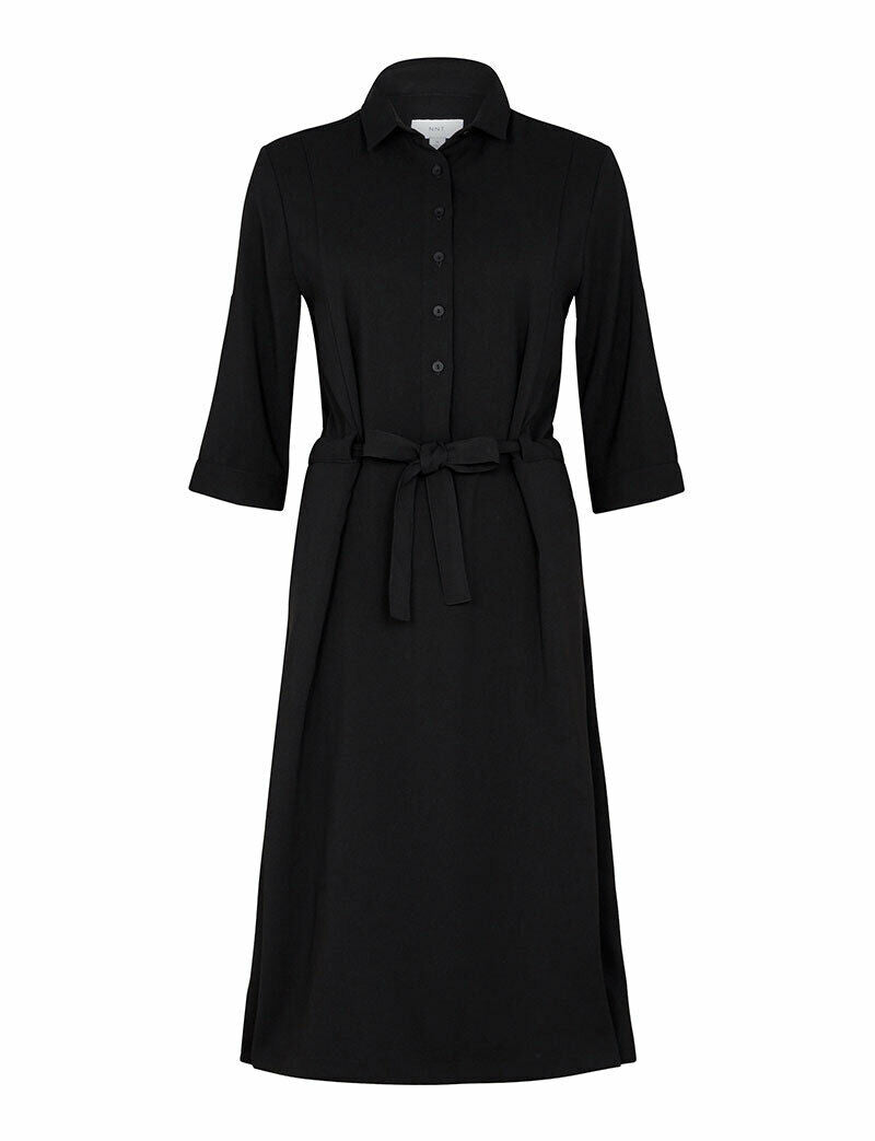 NNT Womens Shirt Classic Fit Dress Adjustable Sleeve Knee Length Comfort CAT67Y- Bannav S Bannav LLC