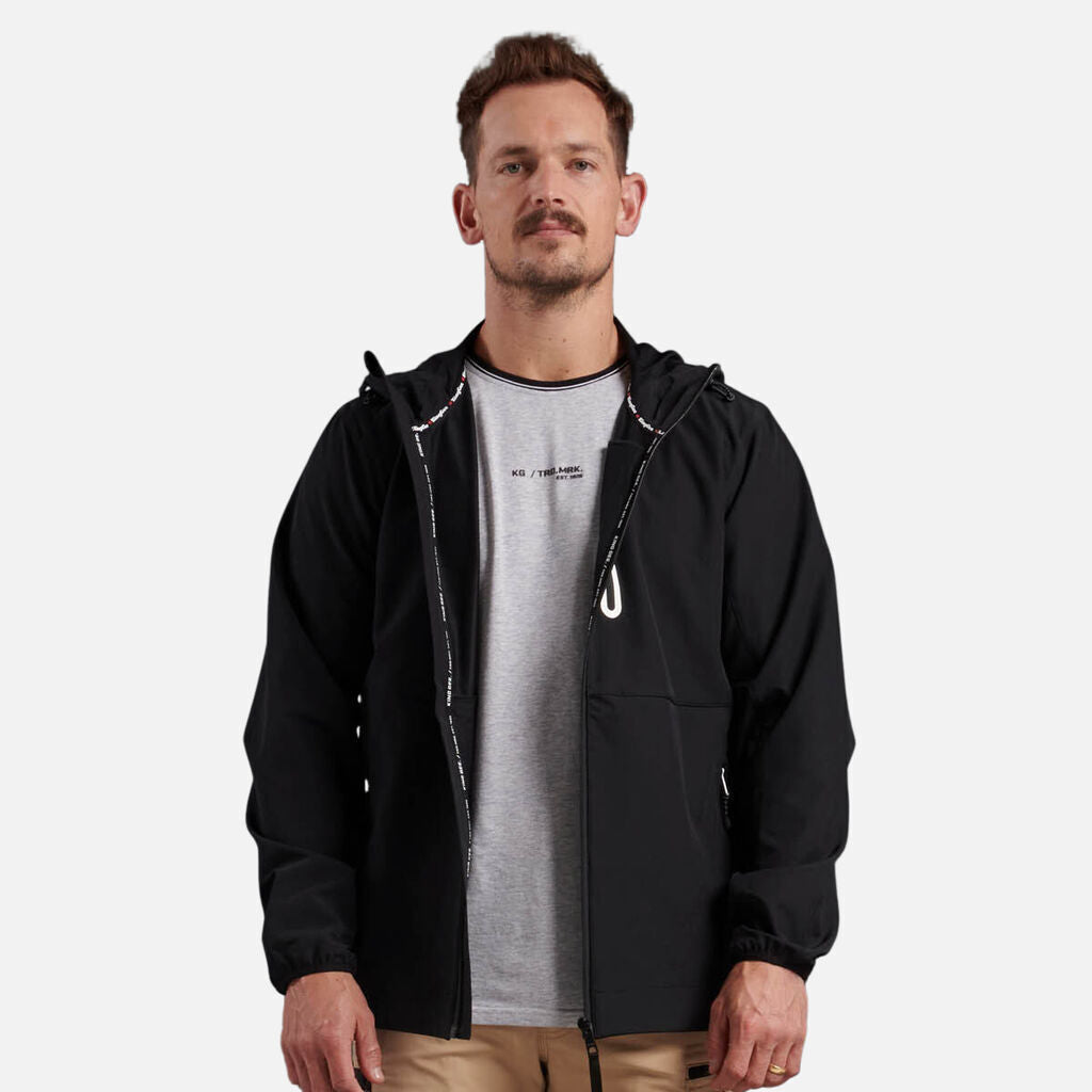 Hard Yakka Mens 4 Pack Trademark Lightweight Water Repellent Repel Jacket K15005- Bannav S Bannav LLC