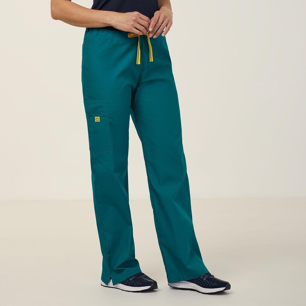 NNT Unisex Wonderwink 4 Pack Origins Relaxed Fit Comfy Scrub Pant Sierra CATQ3C- Bannav S Bannav LLC