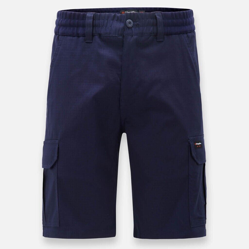 KingGee Mens 2 PACK Traders Tough Durable Cargo Comfort Waist Shorts K17007- Bannav S Bannav LLC