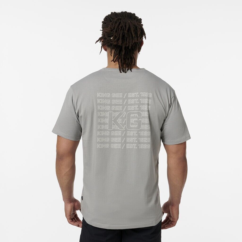 KINGGEE Mens Trademark Graphic Print Crew Neck Tee AUS Cotton Tshirt K14009- Bannav S Bannav LLC