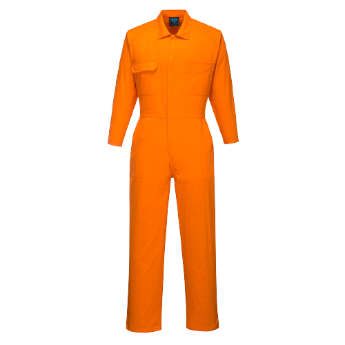 Portwest Lightweight Orange Coveralls Reflective Taped Work Safety MW922- Bannav S Bannav LLC