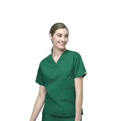 NNT Unisex Wonderwink Alpha Scrub Top Relaxed Fit Work Nursing Hospital CATRBT- Bannav S Bannav LLC