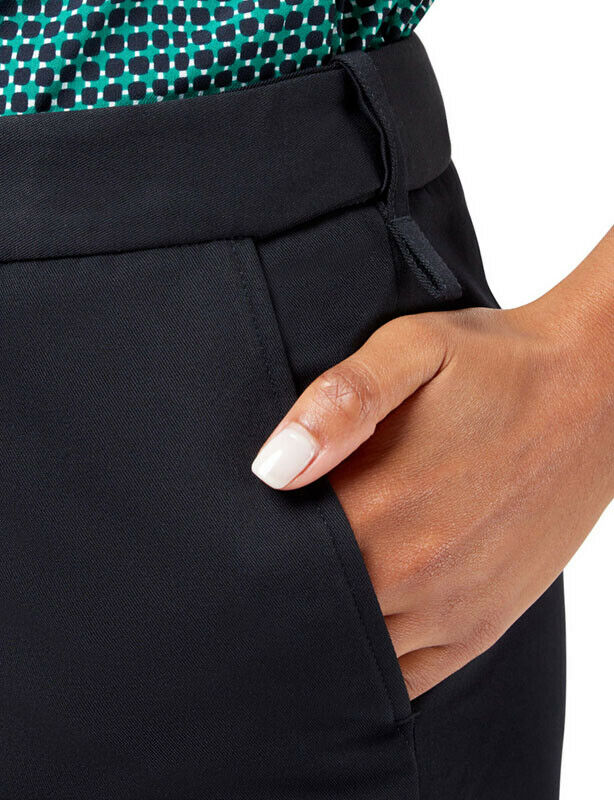 NNT Women P/V Gaberdine Secret Waist Shorts Elastic Waistband Short CAT3AN- Bannav S Bannav LLC